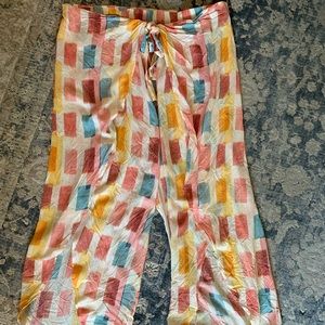 Anthropologie wrap pants, coverup
